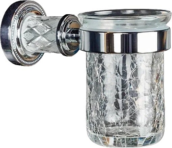 Фото Стакан Boheme Murano Cristal 10904-CRST-CH подвесной хром