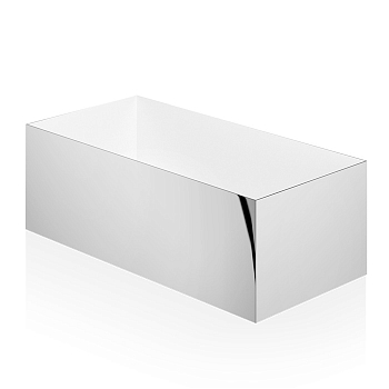 Фото Коробка Decor Walther Corner 0828800 настольная 25x12x9 см, хром