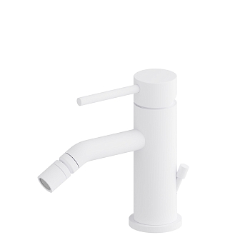 Фото Смеситель Newform XT 4223.01.014 для биде с донным клапаном, белый матовый