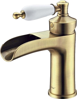 Фото Смеситель для раковины Boheme Vogue 201 бронза