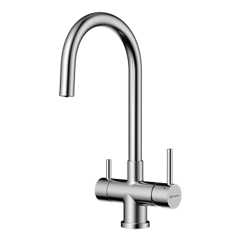 Фото Смеситель для кухни Omoikiri Akita-BN 4994086 нержавеющая сталь