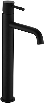 Фото Смеситель для раковины Boheme Uno 462-B черный матовый