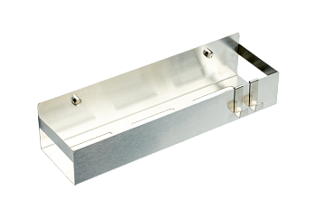 Фото Полка Boheme Q 10965-NB, nickel brushed, никель матовый 35 см