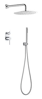 Фото Душевая система Boheme Uno 464-CR хром глянец
