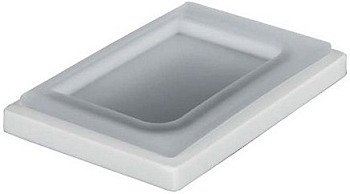 Фото Мыльница Colombo Look B1640.BM настольная белый