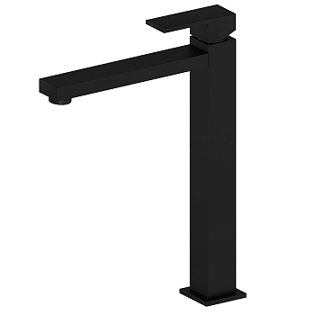 Фото Смеситель Newform Ergo Q 66419.01.093 для раковины, черный матовый