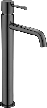 Фото Смеситель для раковины Boheme Uno 462-SGM оружейная сталь глянец