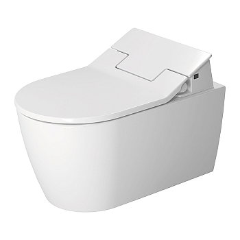 Фото Унитаз подвесной Duravit Me by Starck 2528590000, без сиденья, белый глянцевый