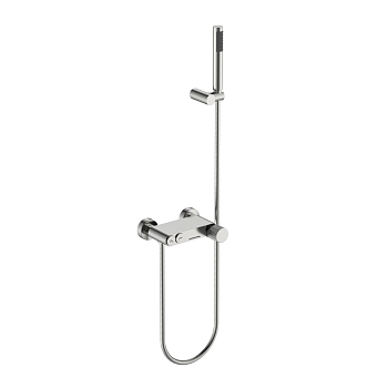 Фото Смеситель для ванны Boheme Stick 123-NB.3 никель браш