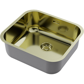 Фото Кухонная мойка Omoikiri Omi 49-U/I-LG 4993301 светлое золото