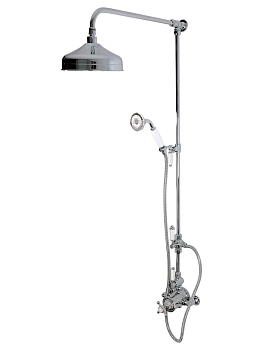 Фото Душевая стойка Migliore King 32878 с термостатом, хром глянец