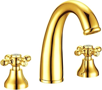 Фото Смеситель для раковины Boheme Tradizionale Oro 297 золото