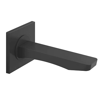 Фото Излив Gessi Rilievo 59103#299 для ванны black XL, черный матовый