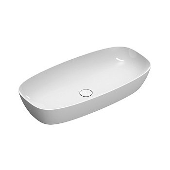 Фото Раковина Catalano Alvea 622800001 накладная 80 см, цвет белый глянцевый