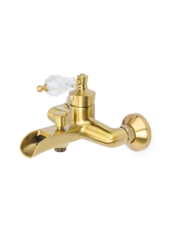 Фото Смеситель для ванны Boheme Vogue Crystal 203-CRST бронза