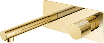 Фото Смеситель для раковины Boheme Stick 125-GG.2 золото