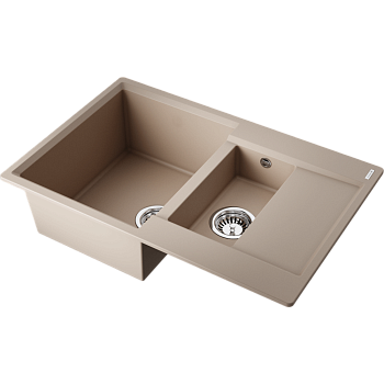Фото Кухонная мойка Omoikiri Daisen 78-2T-SA 4993536 бежевый