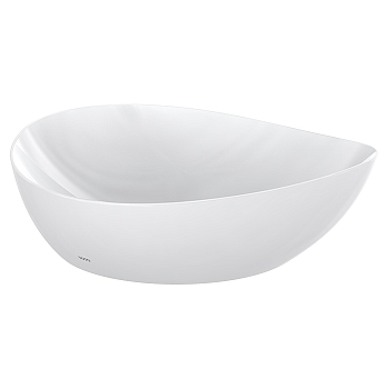 Фото Раковина Toto TA L4704E накладная 46 см, цвет белый глянцевый