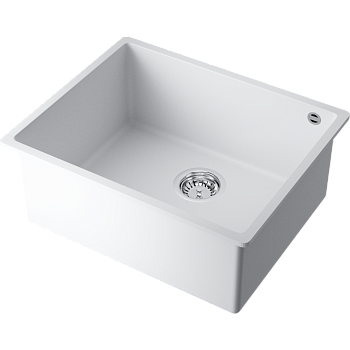 Фото Кухонная мойка Omoikiri Bosen 54-U-WH 4993164 белый