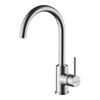 Фото Смеситель для кухни Omoikiri Shinagawa-C 4994177 хром