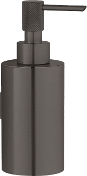 Фото Дозатор жидкого мыла Boheme Uno 10977-GM подвесной Gun Metall