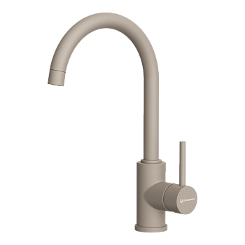 Фото Смеситель для кухни Omoikiri Shinagawa-P-SA 4974110 бежевый