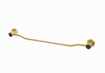 Фото Полотенцедержатель Boheme Royal Cristal 10922-G-B золото 63 см