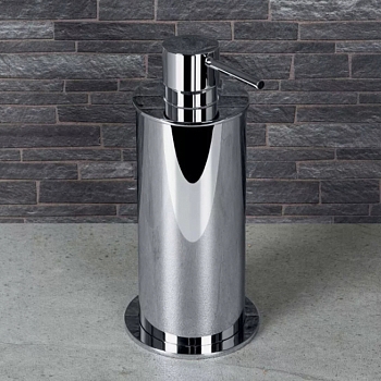 Фото Дозатор Colombo Complementi W4980XL.CR настольный хром глянец