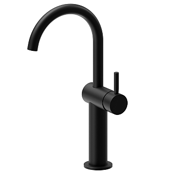 Фото Смеситель Newform Blink 70815.01.093 для раковины, черный матовый