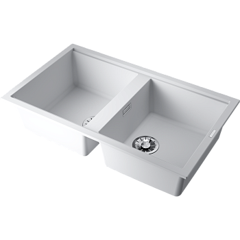 Фото Кухонная мойка Omoikiri Kitagawa 86-2-WH 4993806 белый