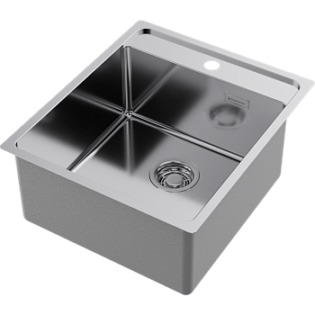 Фото Кухонная мойка Omoikiri Daisen 44-IN 4993179 нержавеющая сталь