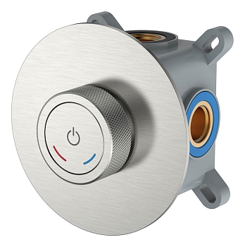 Фото Смеситель для душа Boheme Tech 154-4-NB nickel brush, никель матовый