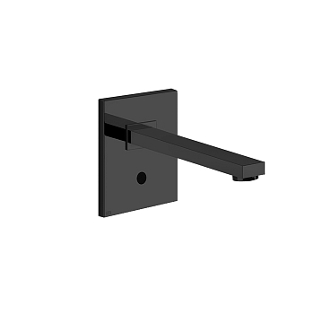 Фото Смеситель для раковины Gessi Rettangolo 20130#299 электронный, черный матовый