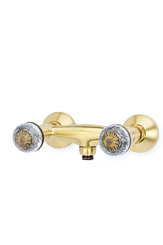 Фото Смеситель для душа Boheme Flora 314-FL бронза