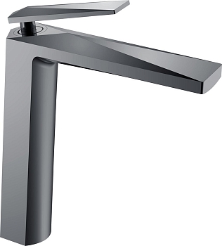 Фото Смеситель для раковины Boheme Venturo 372-SGM, shine gun metall, графит глянец