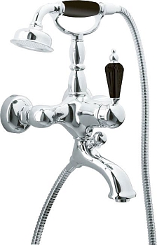 Фото Смеситель для ванны Boheme Tradizionale Nero 243 хром
