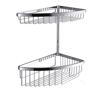 Фото Полка Colombo Angolari B9612.CR подвесная хром глянец