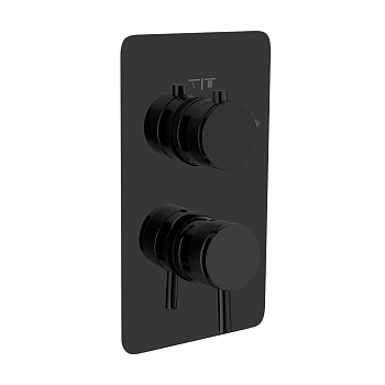 Фото Смеситель для душа Boheme Cell 135-2-SGM на 2 потока графит глянец