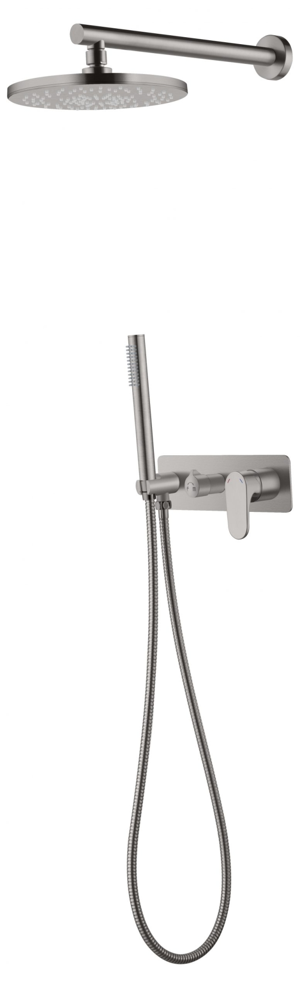 Фото Душевая система Boheme Spectre 454-NB nickel brush, никель матовый