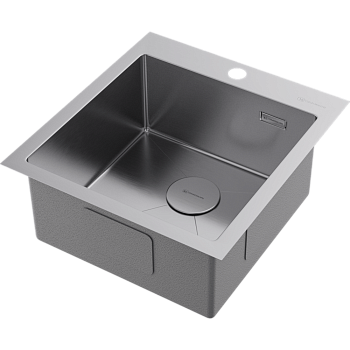 Фото Кухонная мойка Omoikiri Akisame 46-IN 4973057 нержавеющая сталь