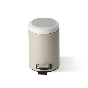 Фото Ведро Decor Walther Brownie 0939547 напольное 3 л, песочно-бежевый