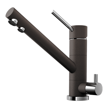 Фото Смеситель для кухни Omoikiri Tonami-DC 4994049 темный шоколад