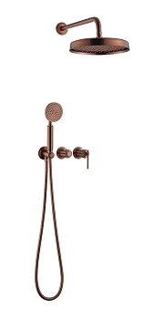 Фото Душевая система Boheme Eterna 174-CB cooper brushed, медь