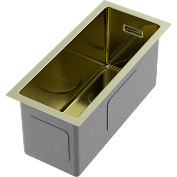 Фото Кухонная мойка Omoikiri Taki 20-U/IF-LG 4973091 светлое золото