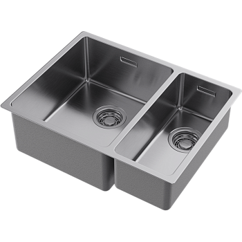 Фото Кухонная мойка Omoikiri Tadzava 58-2-U/I-L Ultra 15-IN 4997118 нержавеющая сталь
