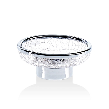 Фото Мыльница Decor Walther Crack 0932900 настольная, хром