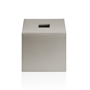 Фото Диспенсер для салфеток Decor Walther Brownie 0847849 настольный, имитация кожи цвет: тауп