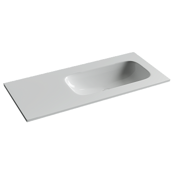Фото Раковина Ceramicanova Grace CN7015wx мебельная 101 × 45,7 × 13,7 см, белый глянцевый