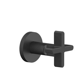 Фото Смеситель для душа Gessi Inciso 58363#299 термостат, black XL, черный матовый