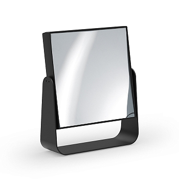 Фото Зеркало Decor Walther Porzellan 0113260 косметическое настольное увел 7x, черный матовый